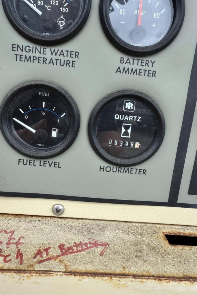 Used Generators - Power panel